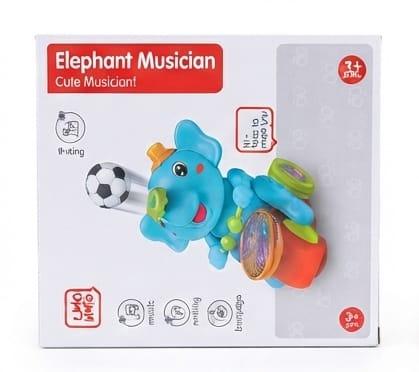 Bb elephant musician 2 - thumbnail 2 of 2