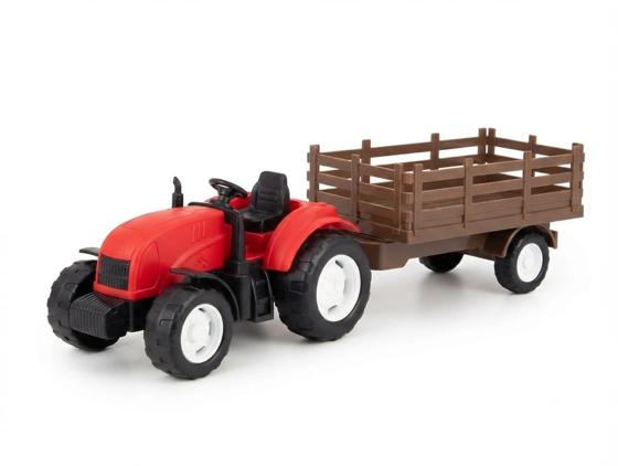 Bb tractor with trolley 1 - thumbnail 1 of 2